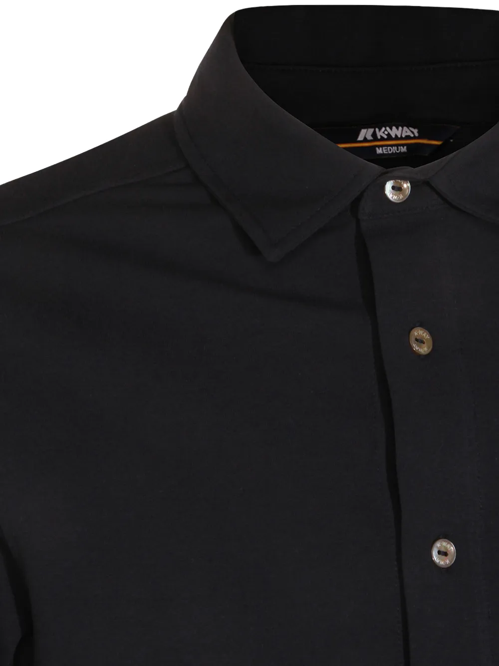 K-Way Button-down overhemd Zwart