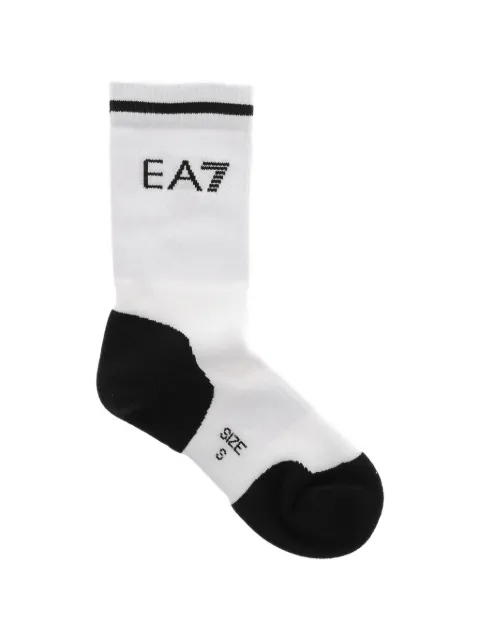 Emporio Armani EA7 logo-print terry socks