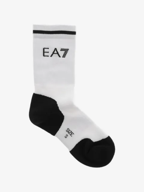 Emporio Armani EA7 logo-print terry socks