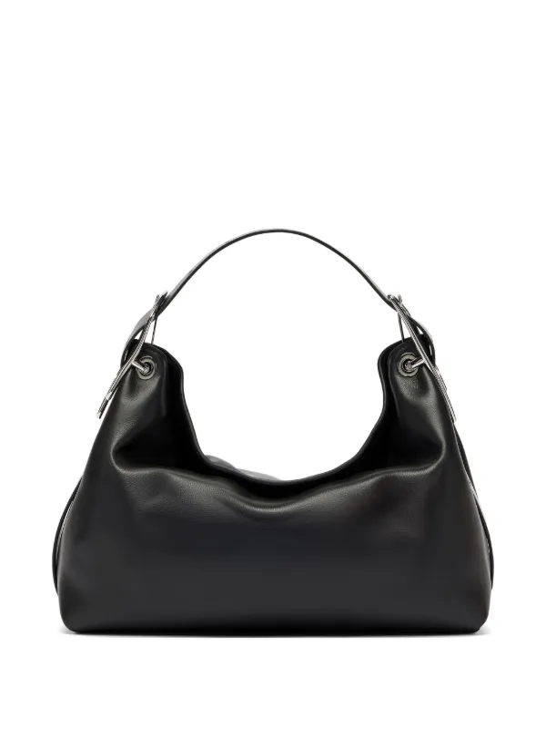 DIESEL ダークグレー ショルダーバッグ Diesel Dライン バックル ショルダーバッグ | ブラック | FARFETCH JP