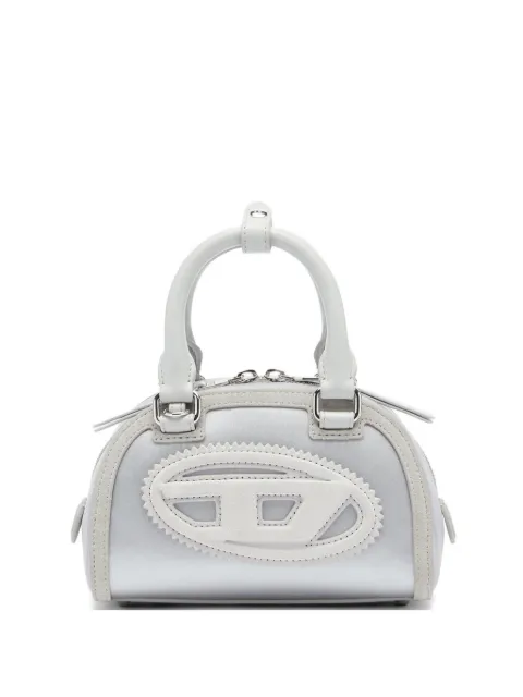 Diesel bolsa bowling 1DR Dome pequeña de satén y gamuza