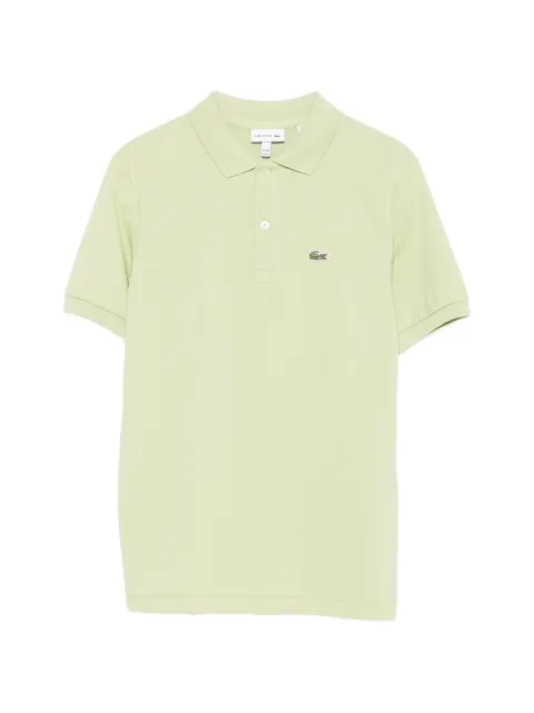Lacoste Kids logo-patch polo shirt