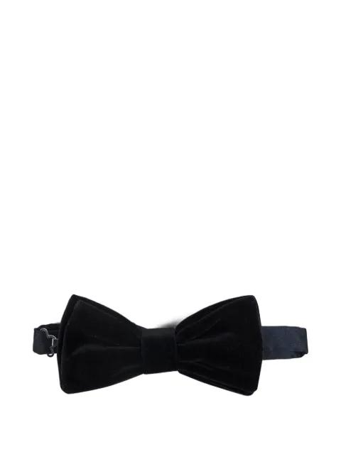 D4.0 pre-tied velvet bow tie