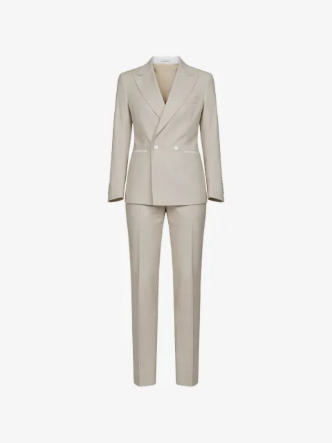Tagliatore double-breasted virgin-wool suit