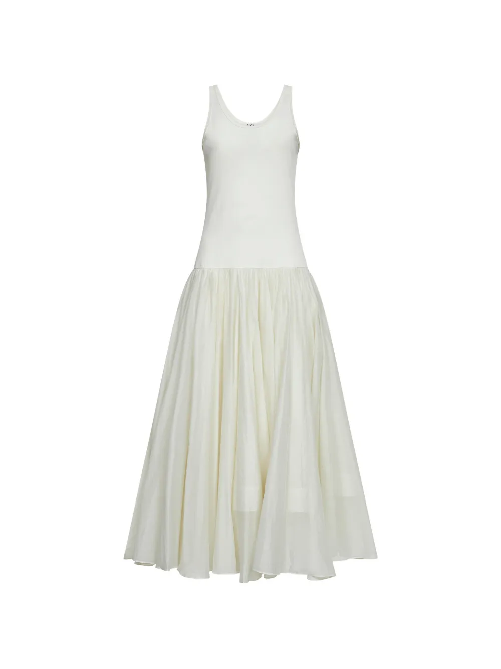 Co drop-waist flared dress - Toni neutri