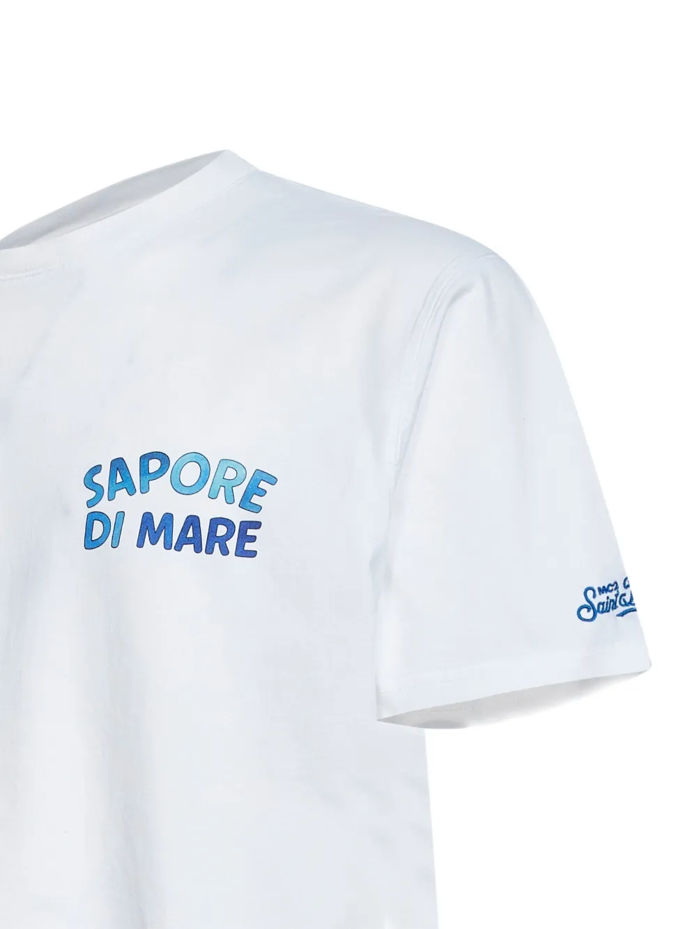 MC2 Saint Barth T-shirt met print Wit