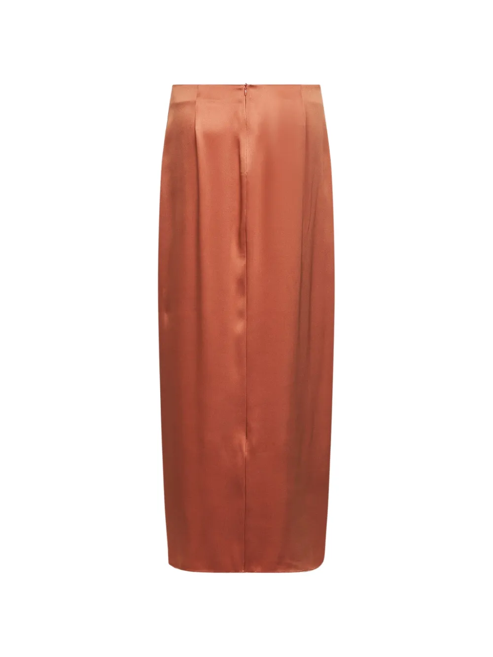 Giorgio Armani Rok met gewikkelde voorkant Bruin