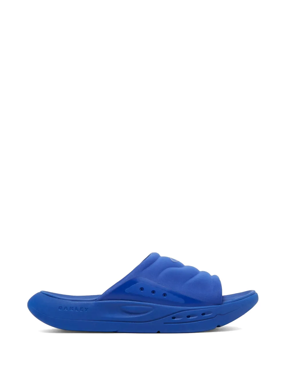 Oakley logo-embossed quilted slippers - Blu