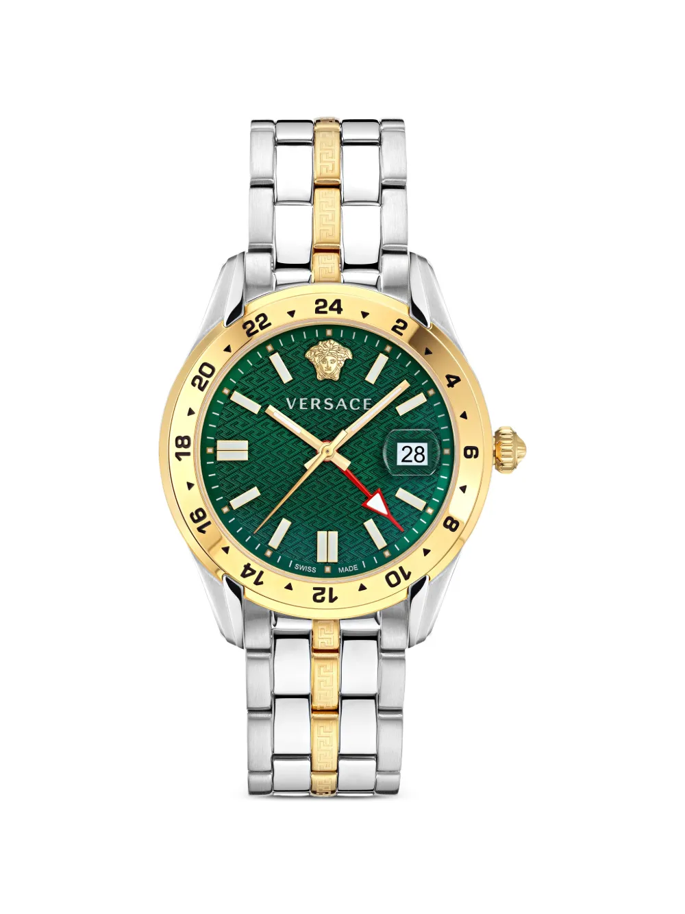 Versace Greca Time GMT 41mm - Verde