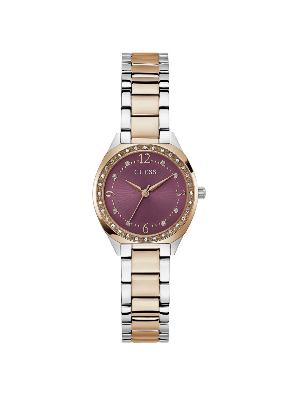 GUESS USA Orologio Charlotte con cristalli 36mm - Viola