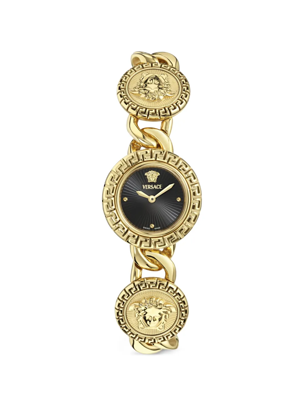 Versace Orologio La Greca Stud Icon 28mm - Nero