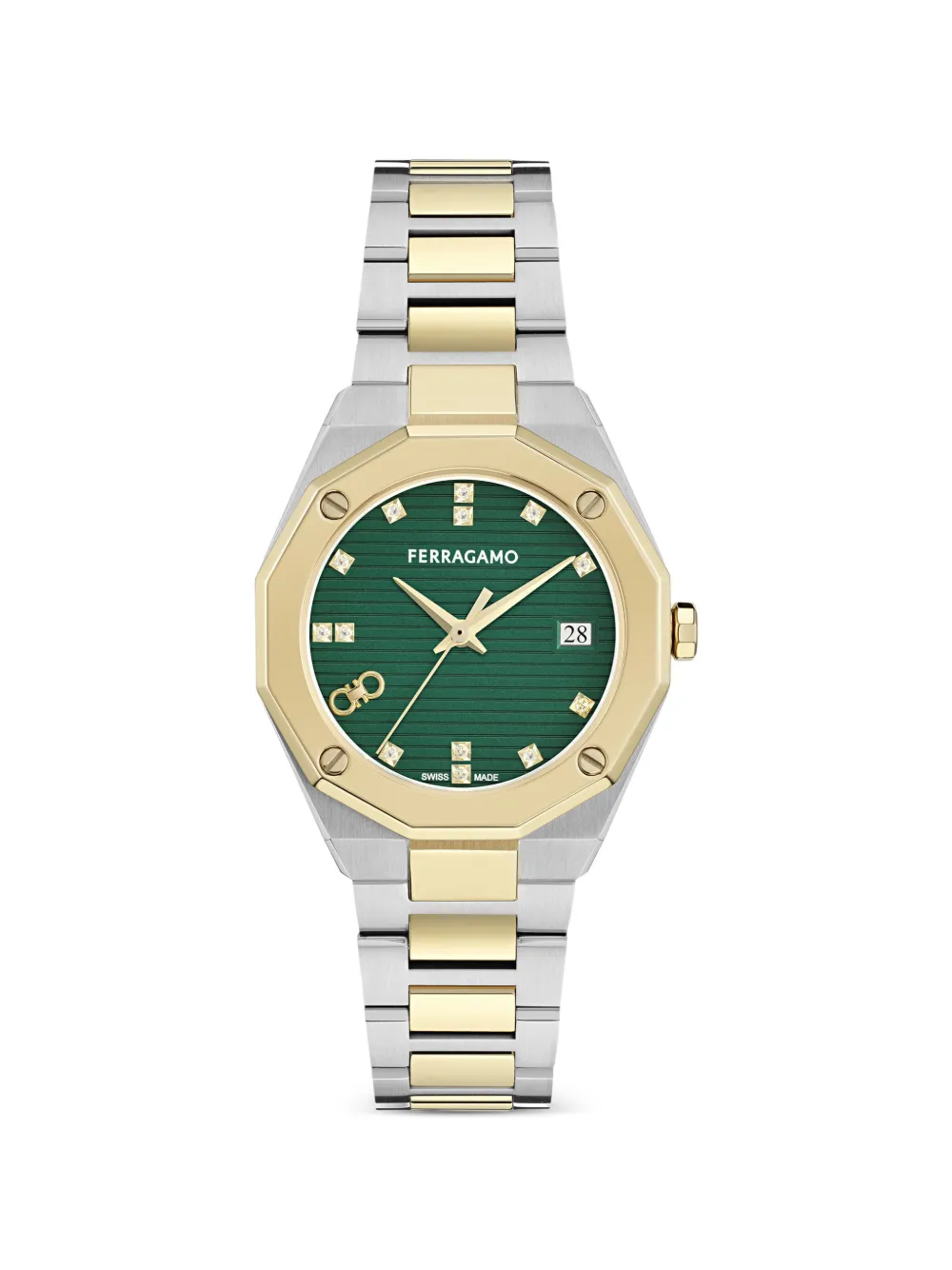Ferragamo Edge 34mm - Verde