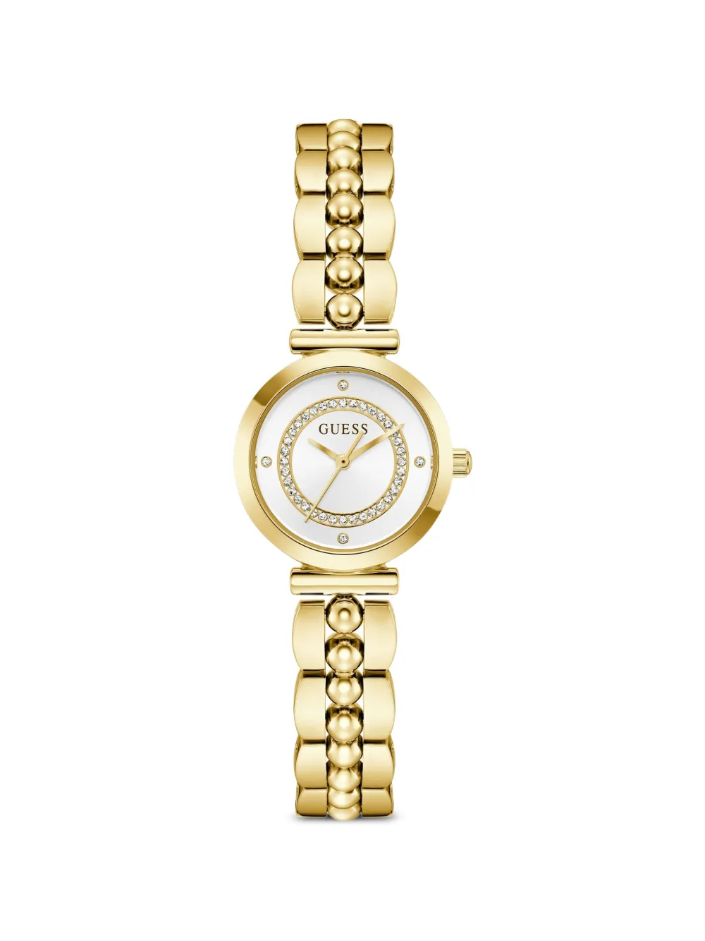 GUESS USA Orologio Leena con cristalli 26mm - Bianco