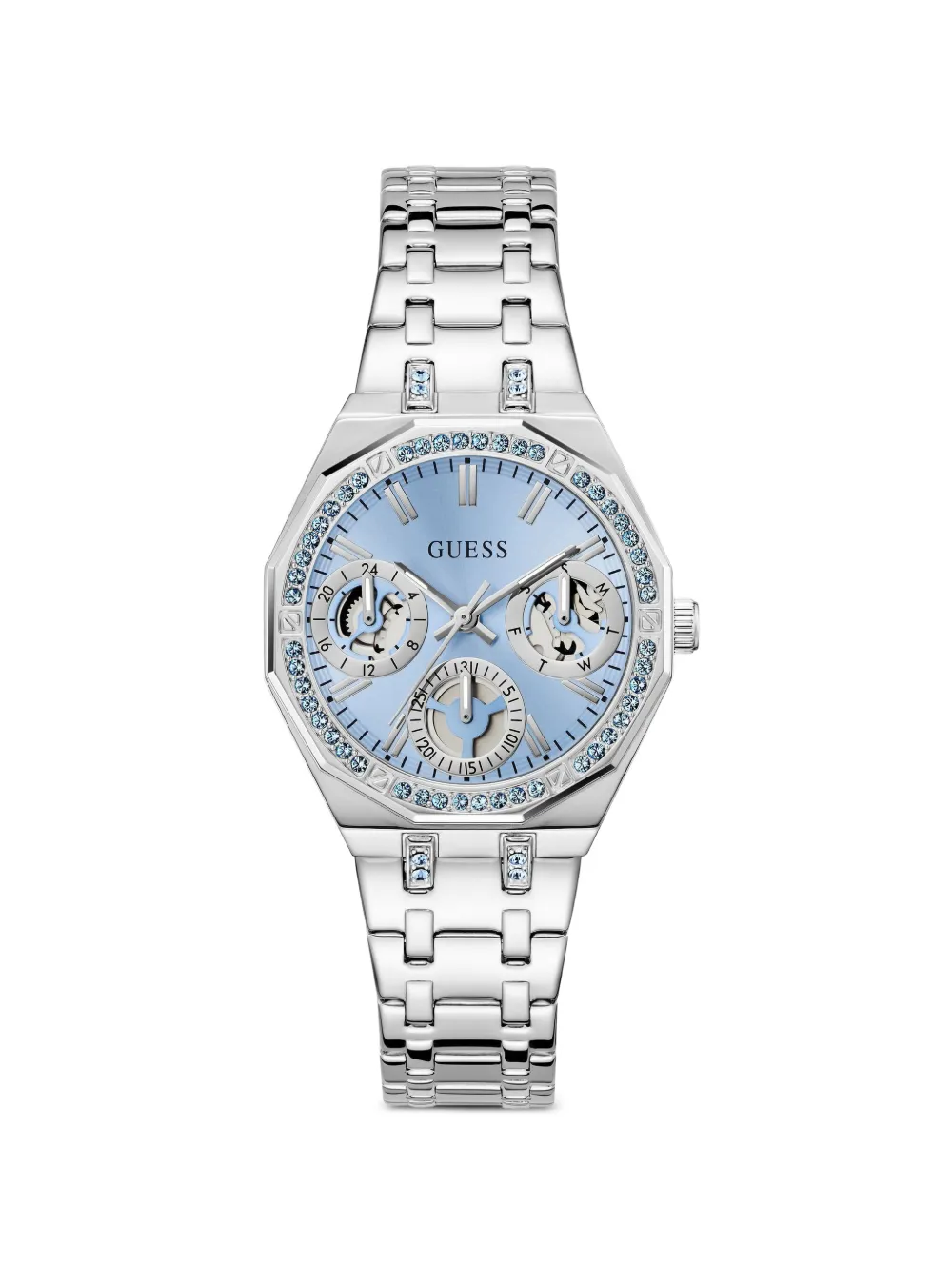 GUESS USA Hush con cristalli 36mm - Blu