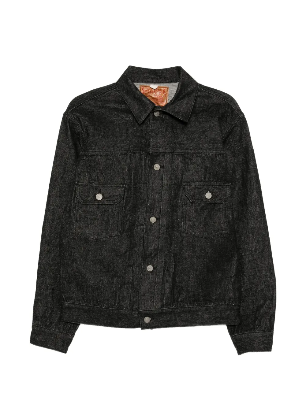Sugar Cane Jeans 650 denim jacket - Nero