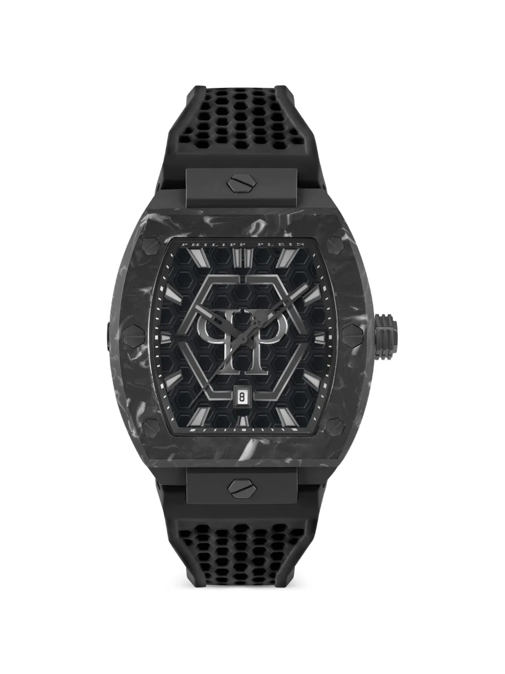 Philipp Plein Orologio Hexagon Phantom 44mm - Nero