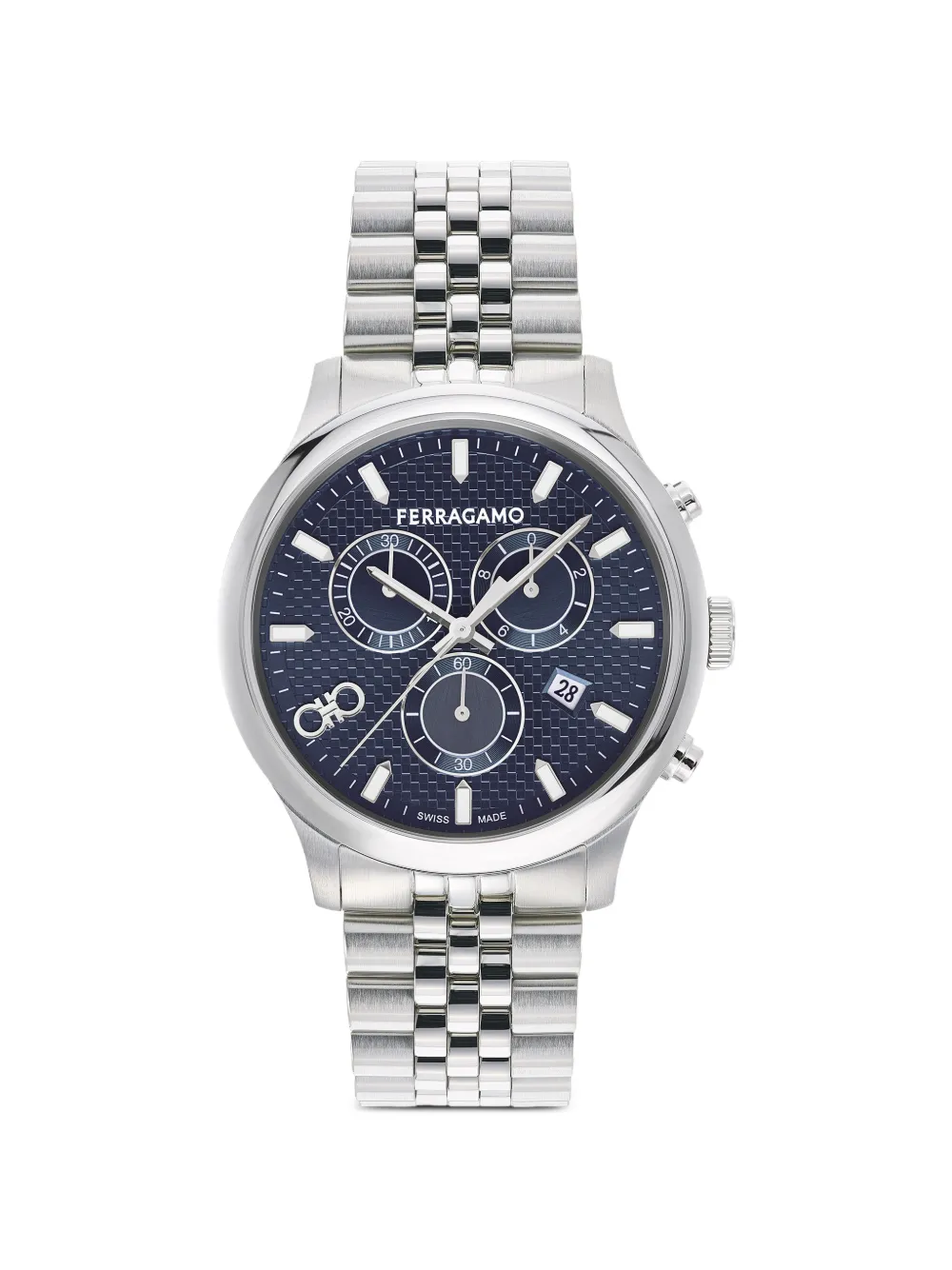 Ferragamo Orologio Duo Chrono 43mm - Blu