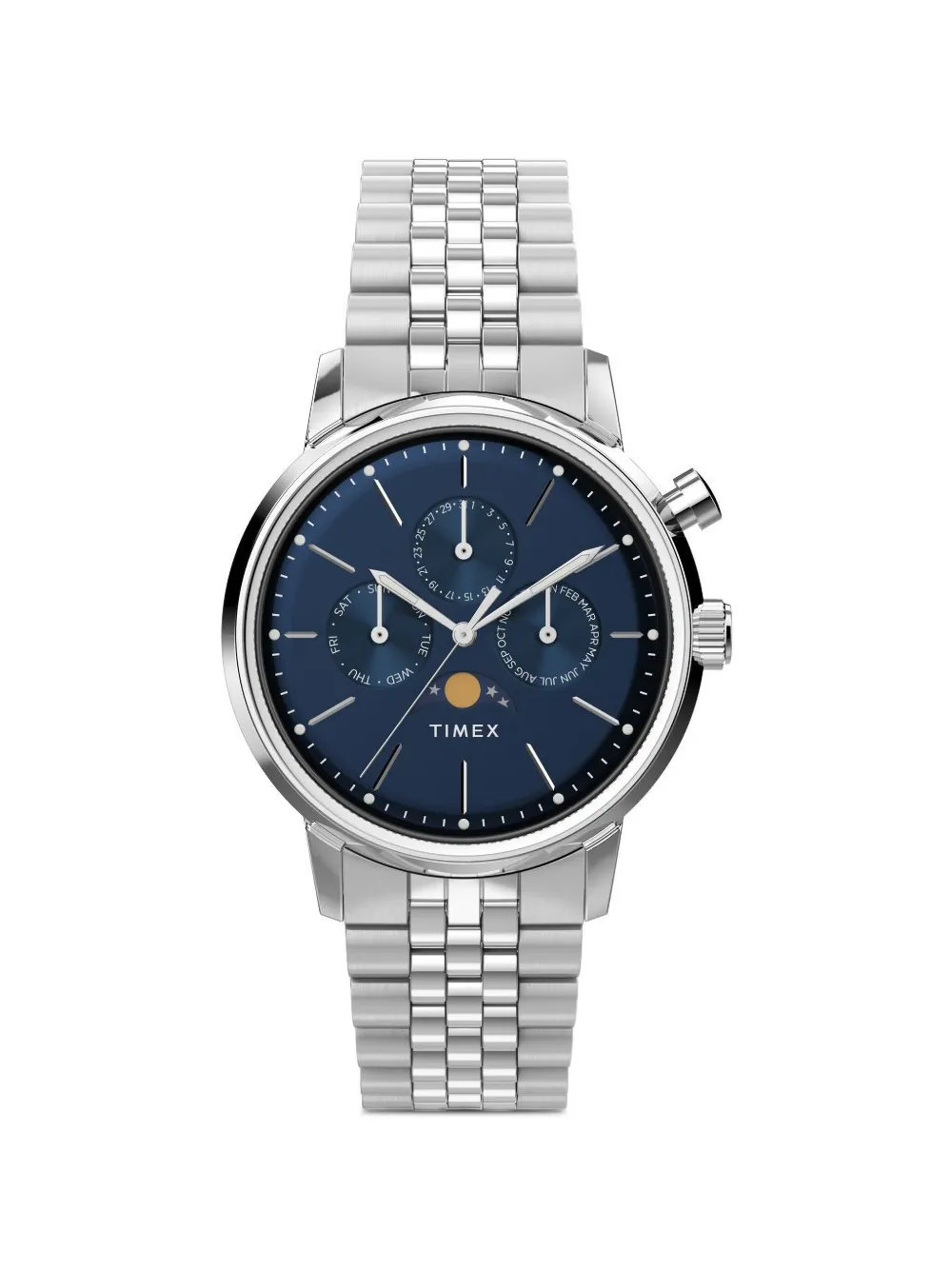 TIMEX Orologio Marlin Moon Phase 40mm - Blu