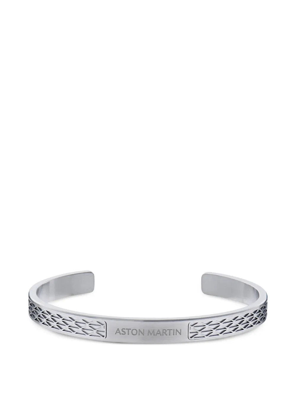 Aston Martin Watches Gravierter Armreif - Silber
