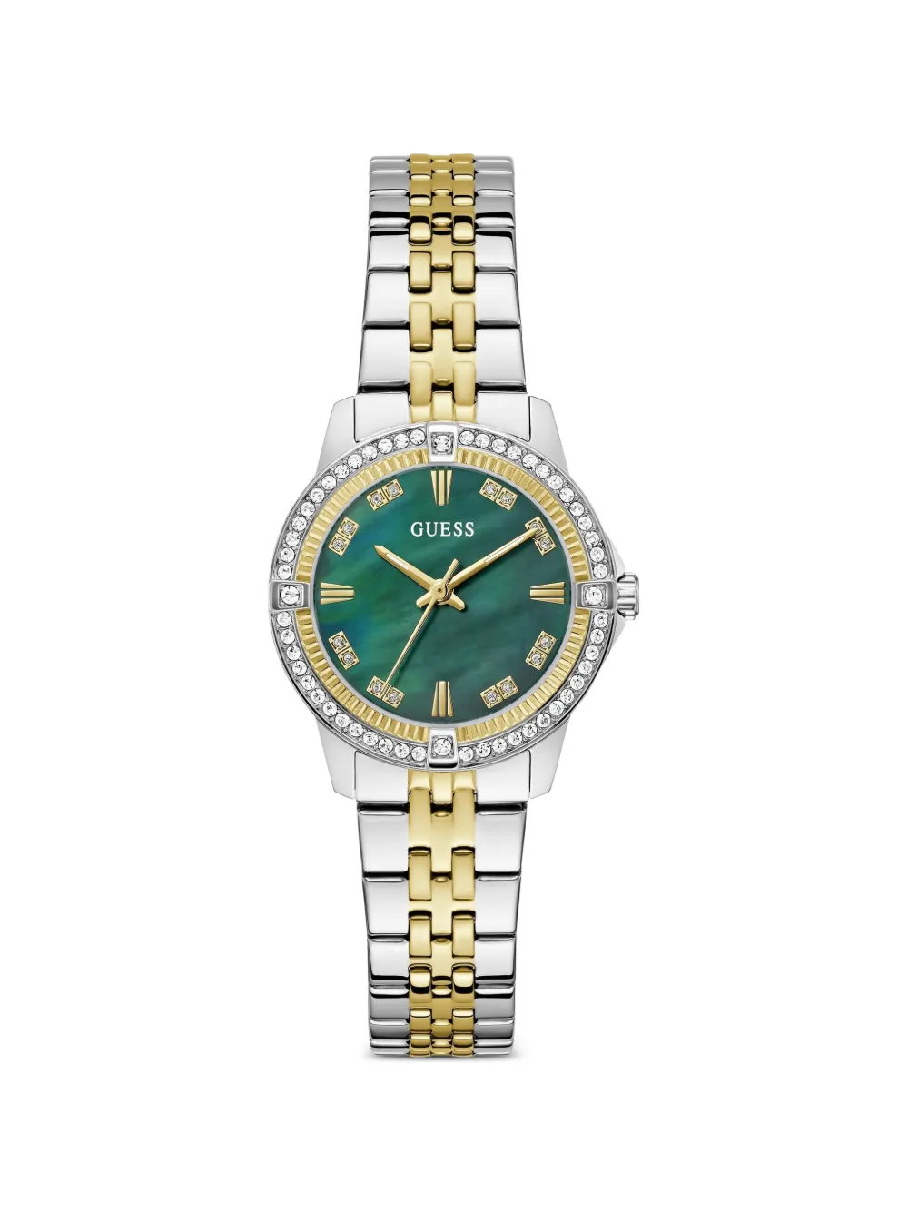 GUESS USA Orologio Colette con cristalli 32mm - Verde
