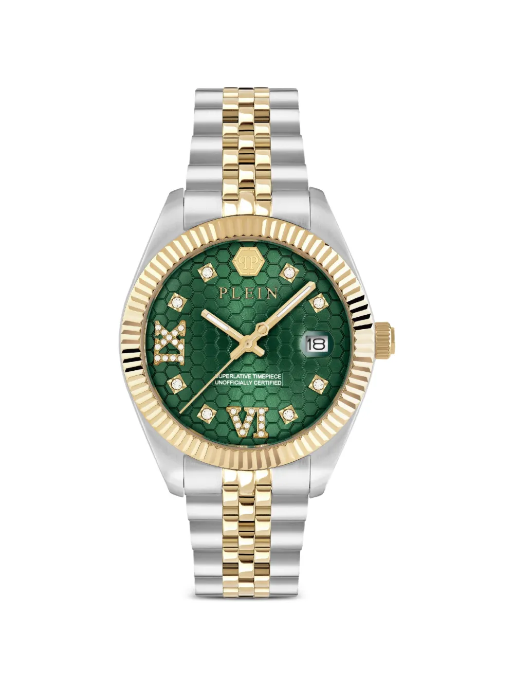 Philipp Plein Date Superlative 34mm - Verde