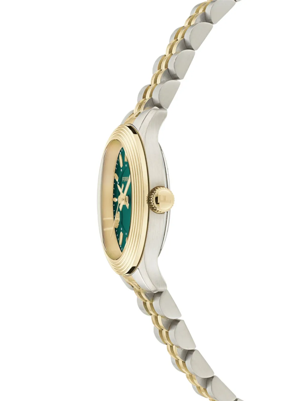  Ferragamo Reloj Duo Mini De 25 Mm - Verde 