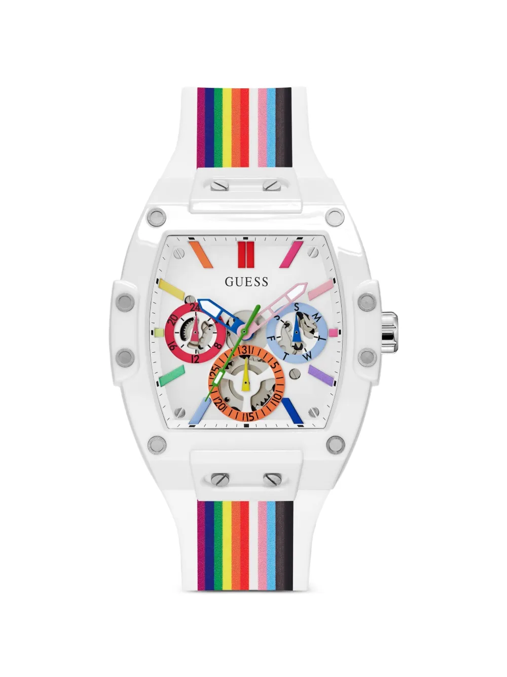 GUESS USA Orologio Gt Phoenix 43mm - Bianco