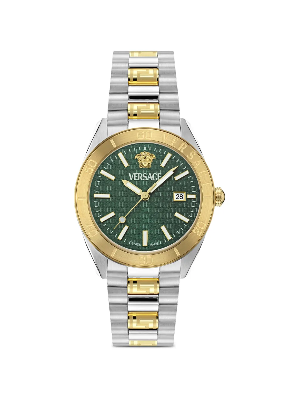 Versace Orologio Timeless V-Dome 42mm - Verde