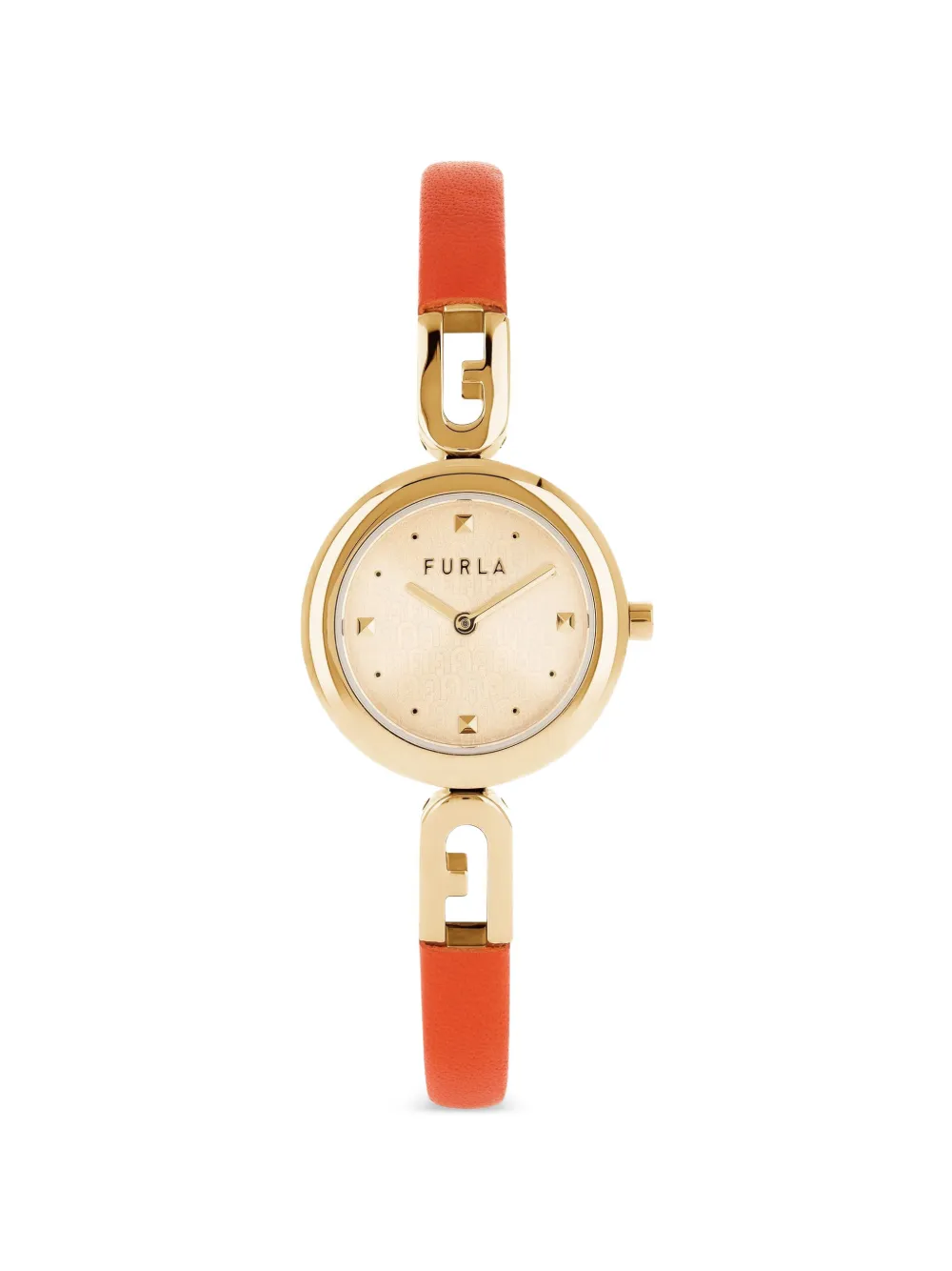 Furla Bangle Leather 28mm watch - Oro