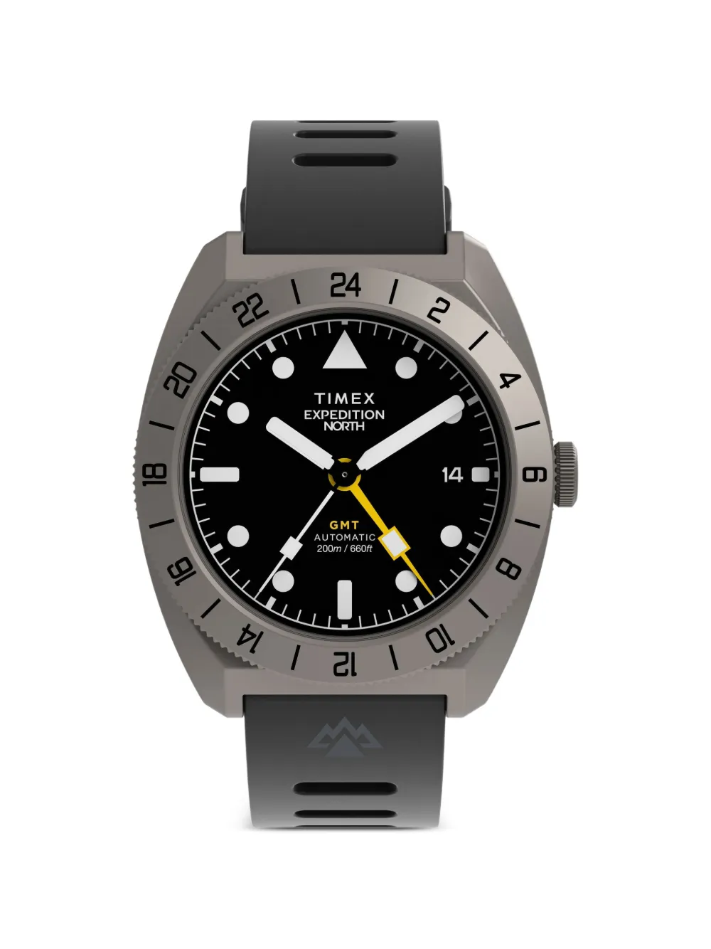 TIMEX Orologio Expedition Pioneer Titanium Automatic GMT 41mm - Nero