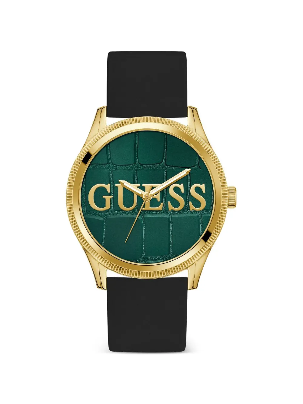 GUESS USA Orologio con effetto coccodrillo 44mm - Verde