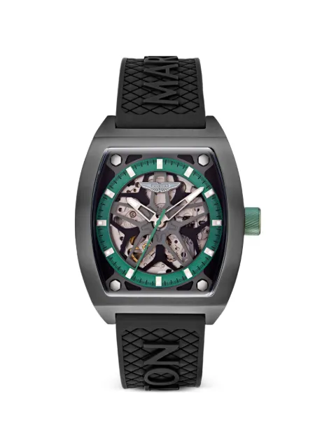 Aston Martin TRG Armbanduhr mit Skelett-Zifferblatt 41mm