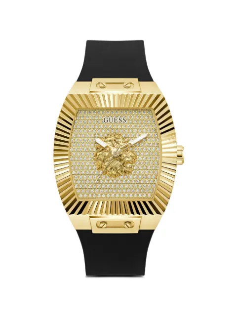 GUESS USA 43 mm ur med logodetalje