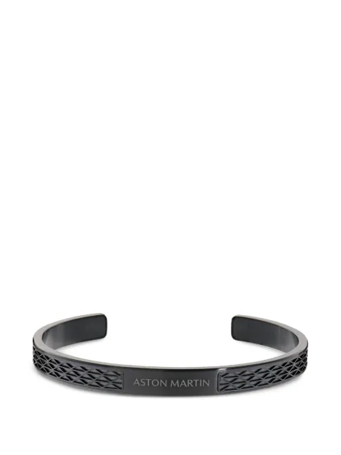 Aston Martin Watches engraved-pattern bangle