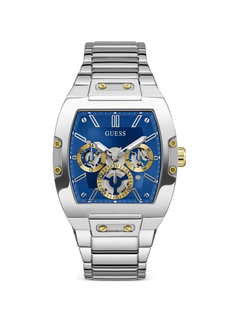 GUESS USA Orologio con logo 41.5mm - Blu