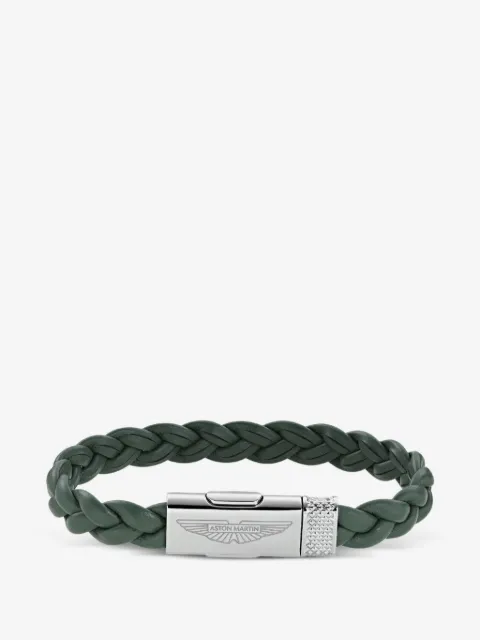 Aston Martin Watches pulsera con diseño trenzado