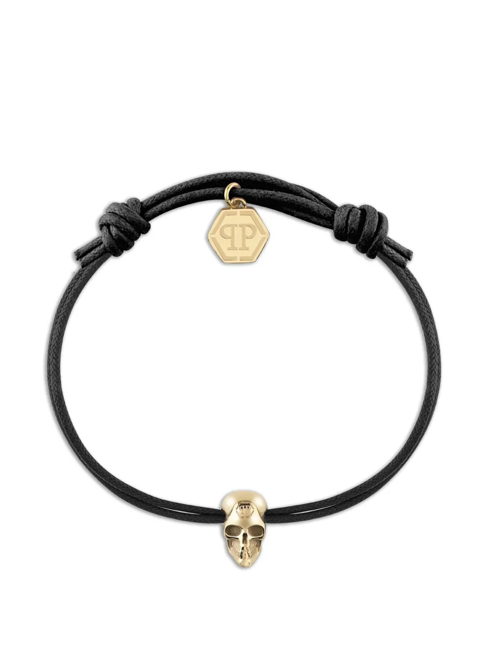 Philipp Plein Friendship Skull bracelet - Oro