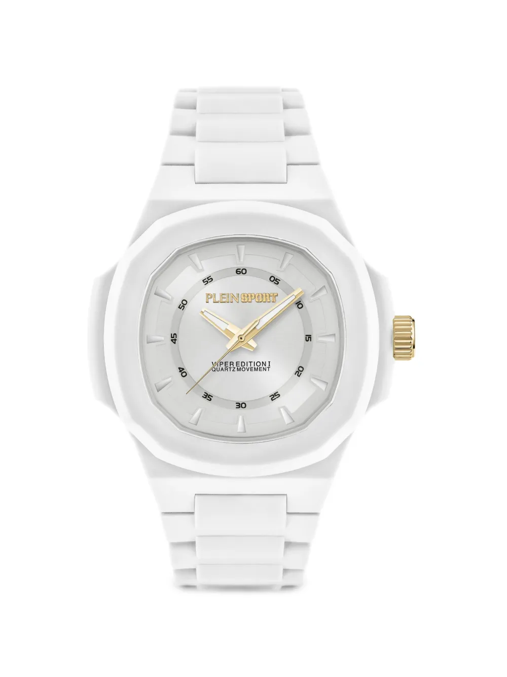 Plein Sport montre Viper Edition 42 mm - Blanc Plein Sport montre Viper Edition 42 mm - Blanc
