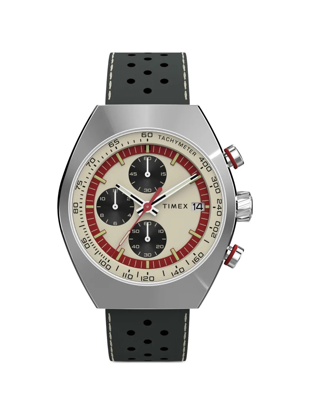 TIMEX Orologio Legacy Tonneau Chronograph 42mm - Toni neutri