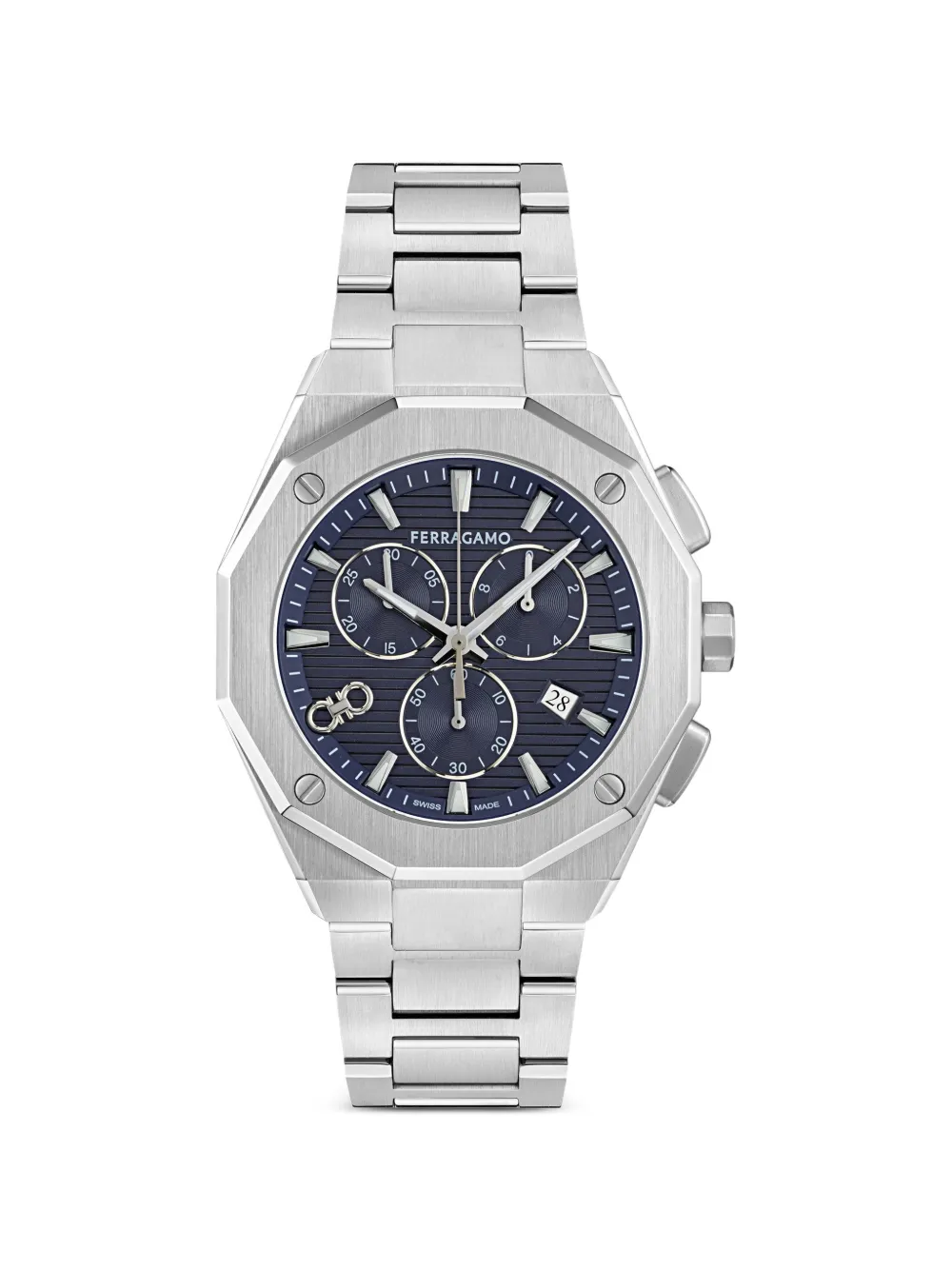 Ferragamo Orologio Versilia Chrono 42mm - Blu