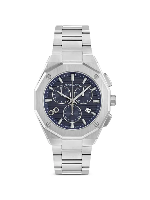 Ferragamo 42mm Versilia Chrono watch