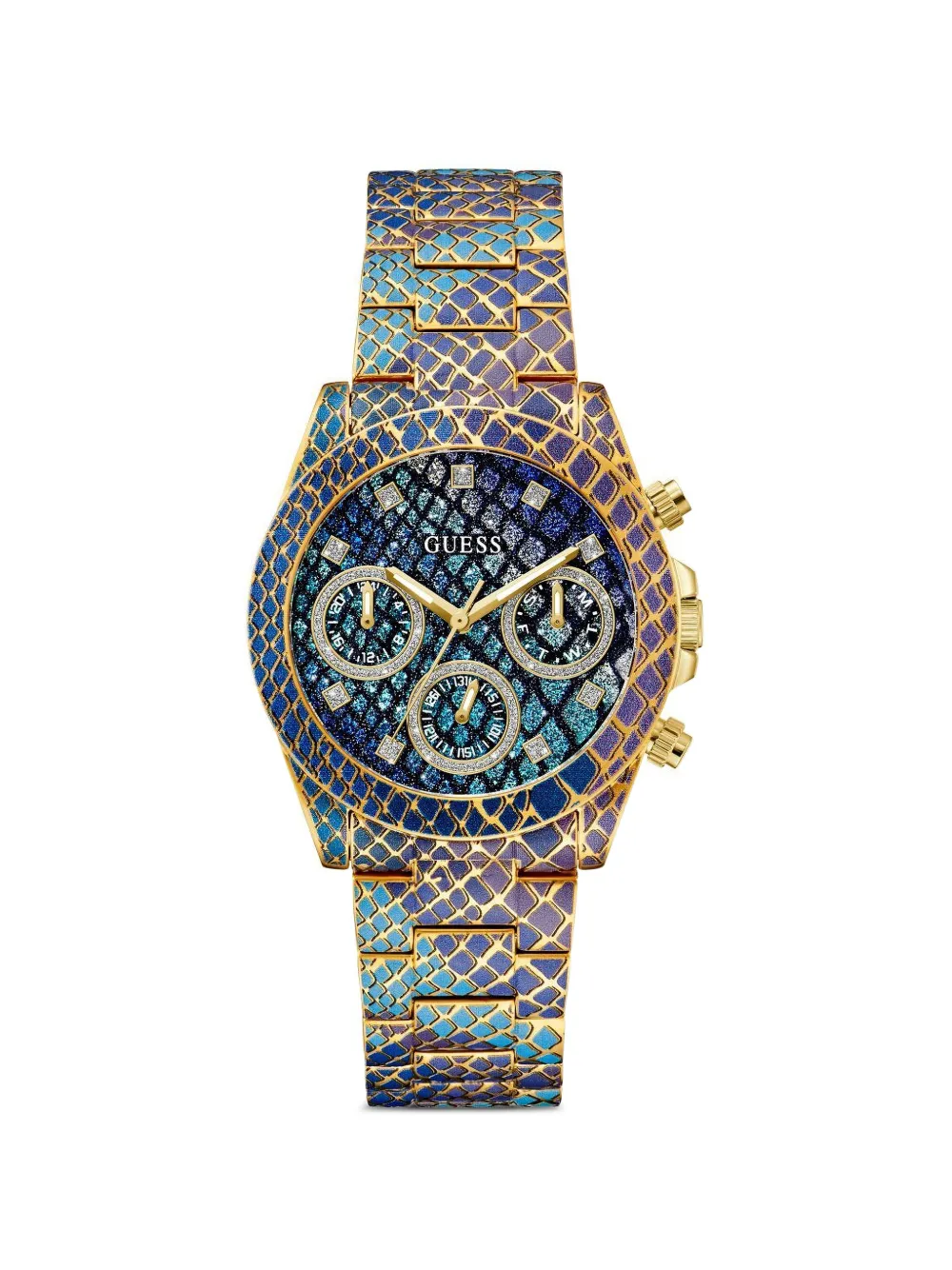 GUESS USA Orologio Serpentina 38mm - Blu