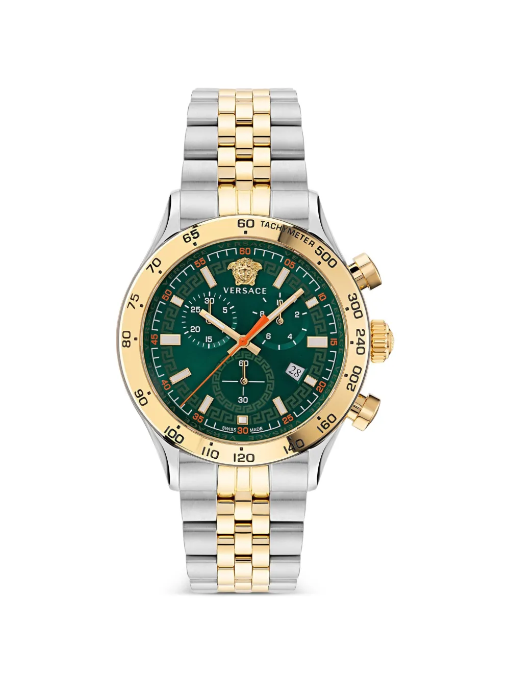 Versace Orologio Hellenyium Chrono 43mm - Verde
