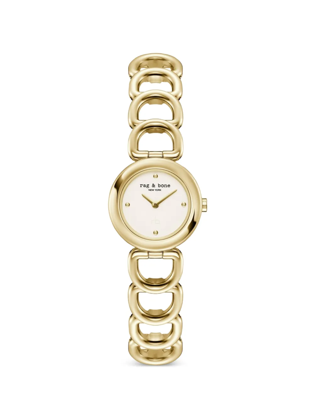 rag & bone montre Spire 25 mm - Blanc rag & bone montre Spire 25 mm - Blanc