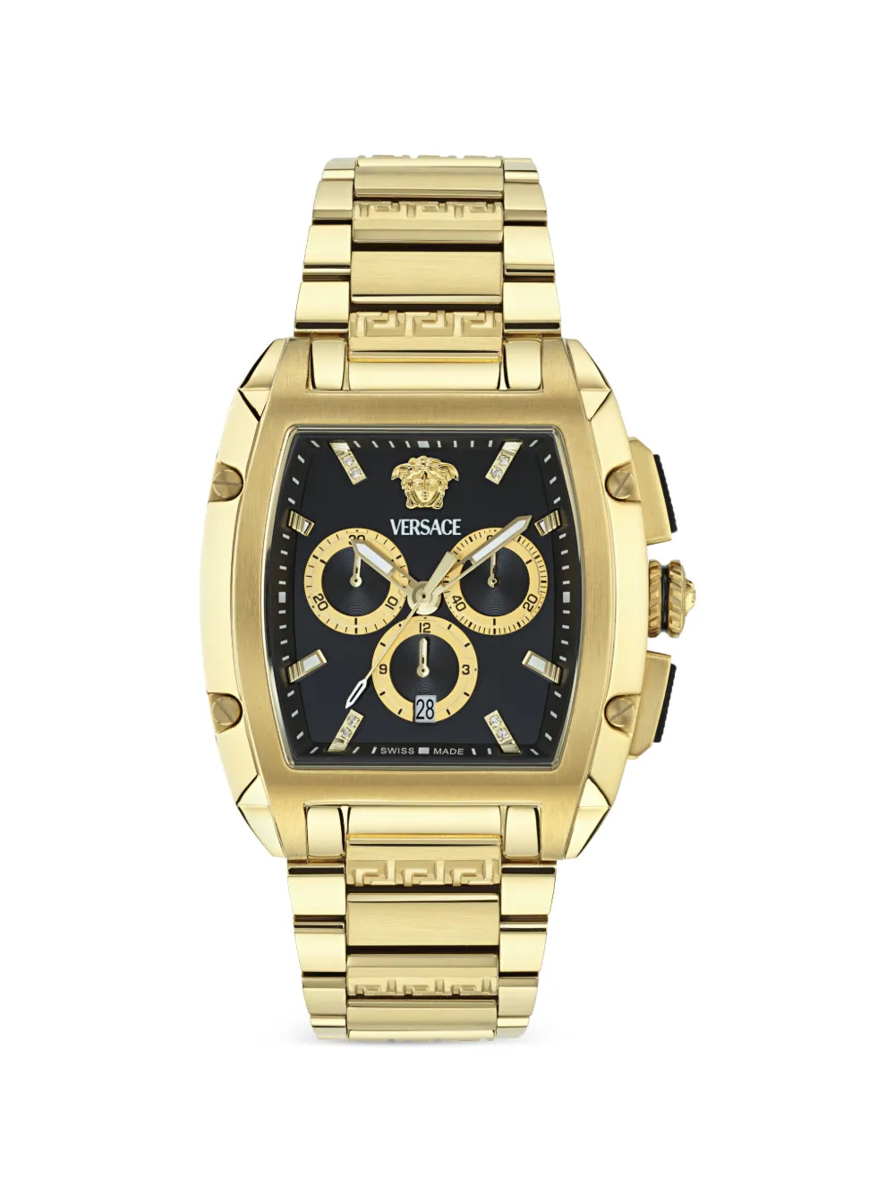 Versace Dominus 50mm watch - Nero