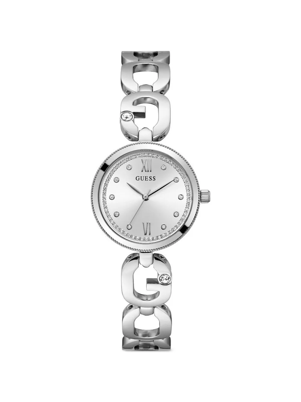 GUESS USA Empower 30mm watch - Argento