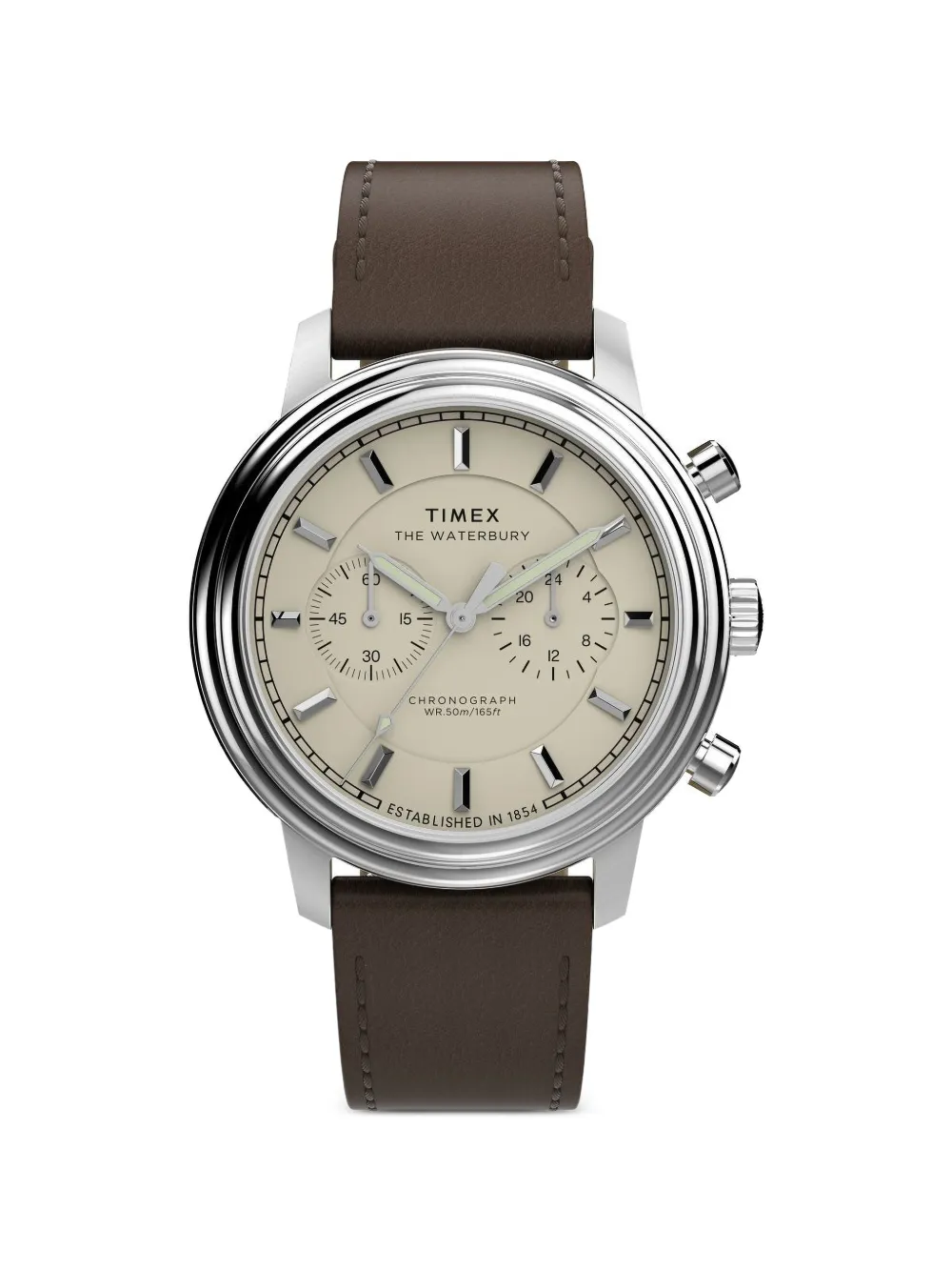 TIMEX Orologio Waterbury Metropolitan Chronograph 41mm - Toni neutri