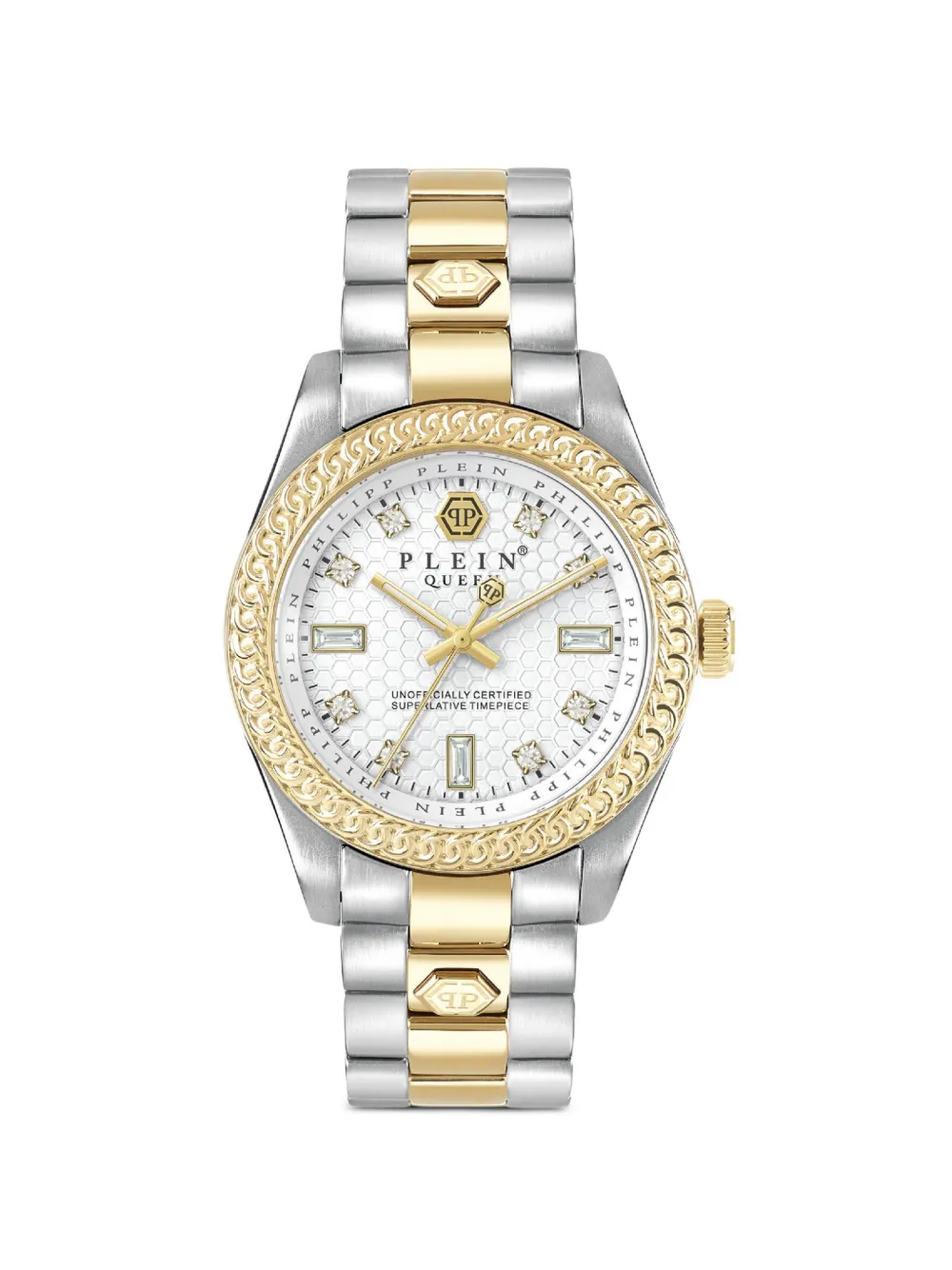 Philipp Plein montre Queen 36mm - Blanc Philipp Plein montre Queen 36mm - Blanc