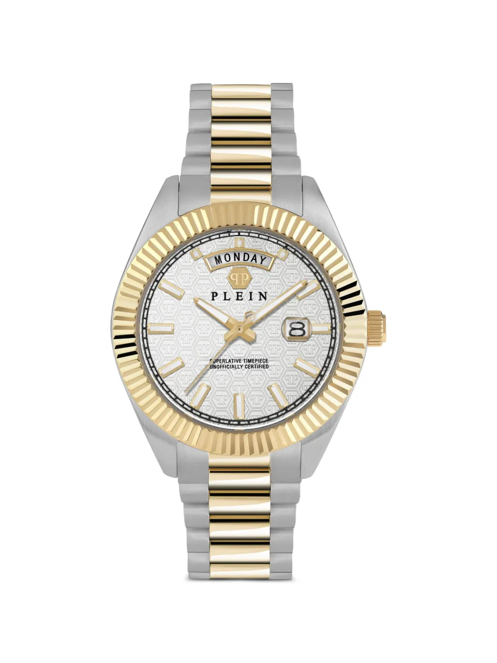 Philipp Plein Date Superlative Gent 42mm watch - Gold
