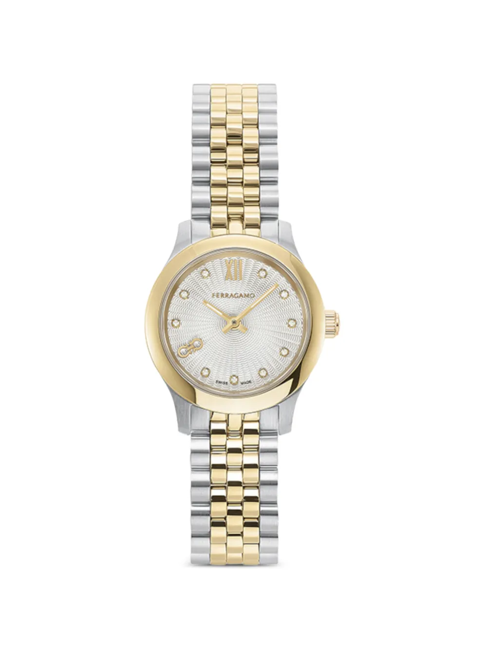 Ferragamo Duo Mini 25mm watch - Silver